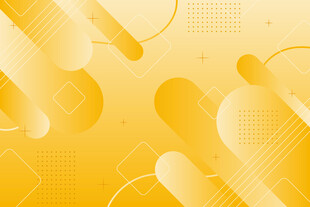 黄色几何抽象背景图案