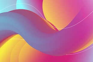 绚丽多彩流体渐变背景图