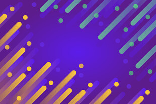 炫彩线条几何背景图案