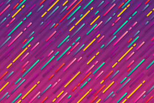 多彩线条抽象背景图案