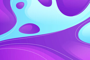 梦幻流体渐变背景图案