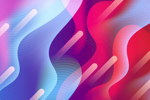 多彩流体渐变抽象背景图