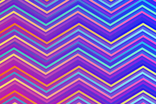 彩色锯齿形条纹图案背景