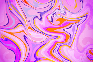 梦幻流体艺术图案