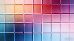 多彩渐变方块背景图案