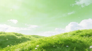 绿野晴空 清新自然美景