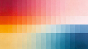 多彩渐变几何色块背景图