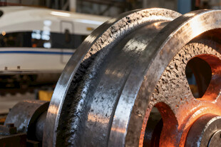 车轮加工