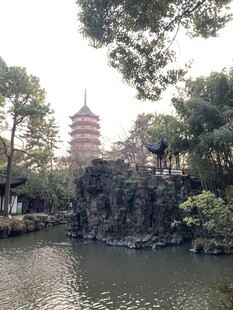 苏州北寺塔及花园
