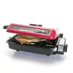 红色便携式电烤架
