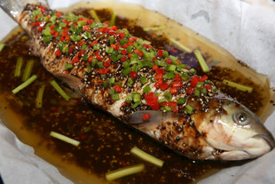 香烤鲜鱼