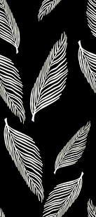 黑白羽毛图案背景