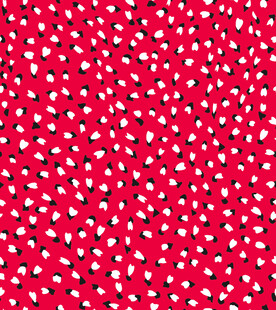 红色波点图案纹理背景