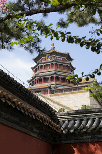 中式古建筑一角