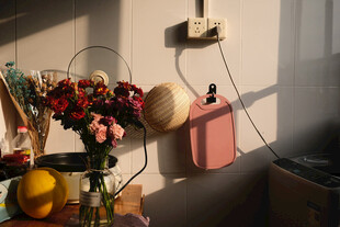 室内角落的温馨装饰摆件