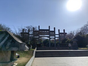 户外木质景观建筑