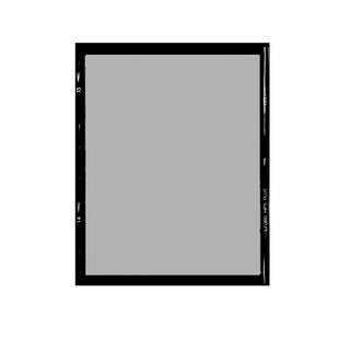 黑色边框灰色屏幕面板