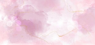 梦幻粉色水彩纹理背景