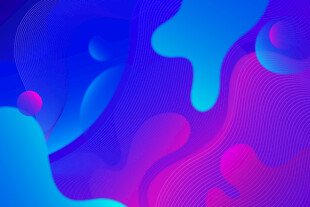 梦幻流体渐变背景图