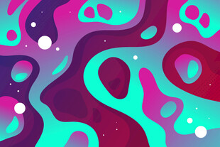 梦幻流体抽象图案背景