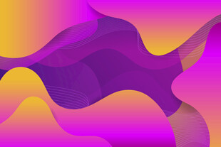 梦幻渐变流体抽象背景图