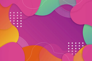 多彩流体渐变背景图案