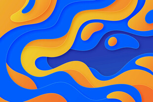 抽象流体色彩图案背景