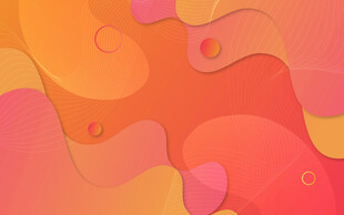 渐变多彩流体抽象背景图