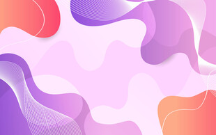 梦幻渐变流体抽象背景图