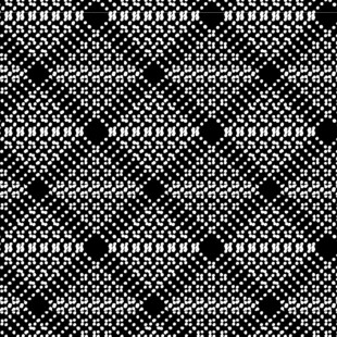 黑白几何编织图案纹理