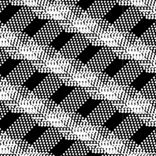 黑白几何图案纹理面料