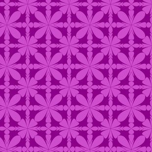 紫色花卉几何图案背景