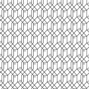 几何线条黑白图案纹理