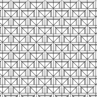 几何线条构成的简约图案