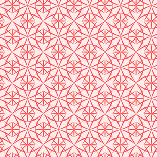 粉色几何花纹无缝图案