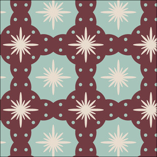 复古几何花纹图案设计