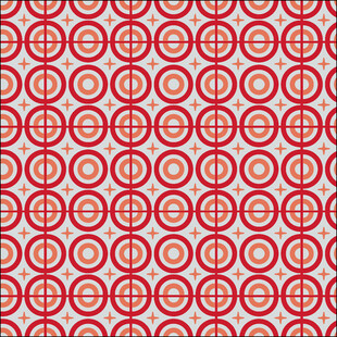 中式传统圆形花纹图案