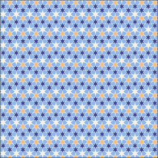 蓝色几何图案无缝背景