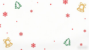 圣诞装饰元素背景图