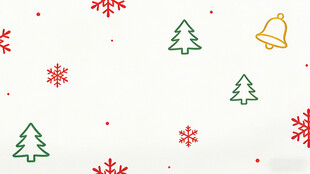 圣诞元素图案背景