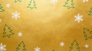 金色圣诞背景图