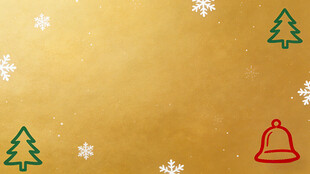 金色圣诞背景装饰元素