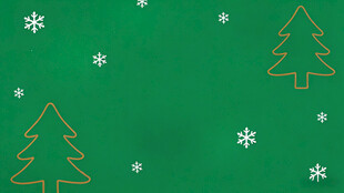 绿色圣诞主题背景图案