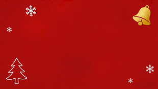 红色圣诞背景装饰元素