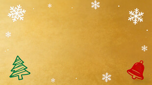 金色圣诞背景装饰元素