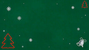 绿色圣诞主题装饰背景
