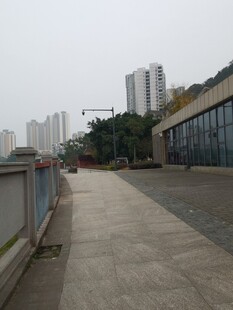 城市滨水步道景观