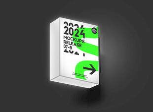 导向牌样机图片