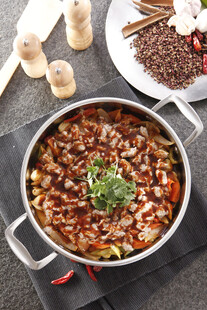 美味麻辣香锅食材丰富