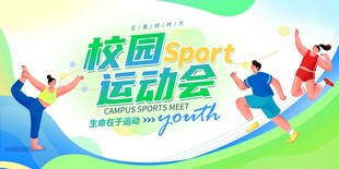 运动会展板